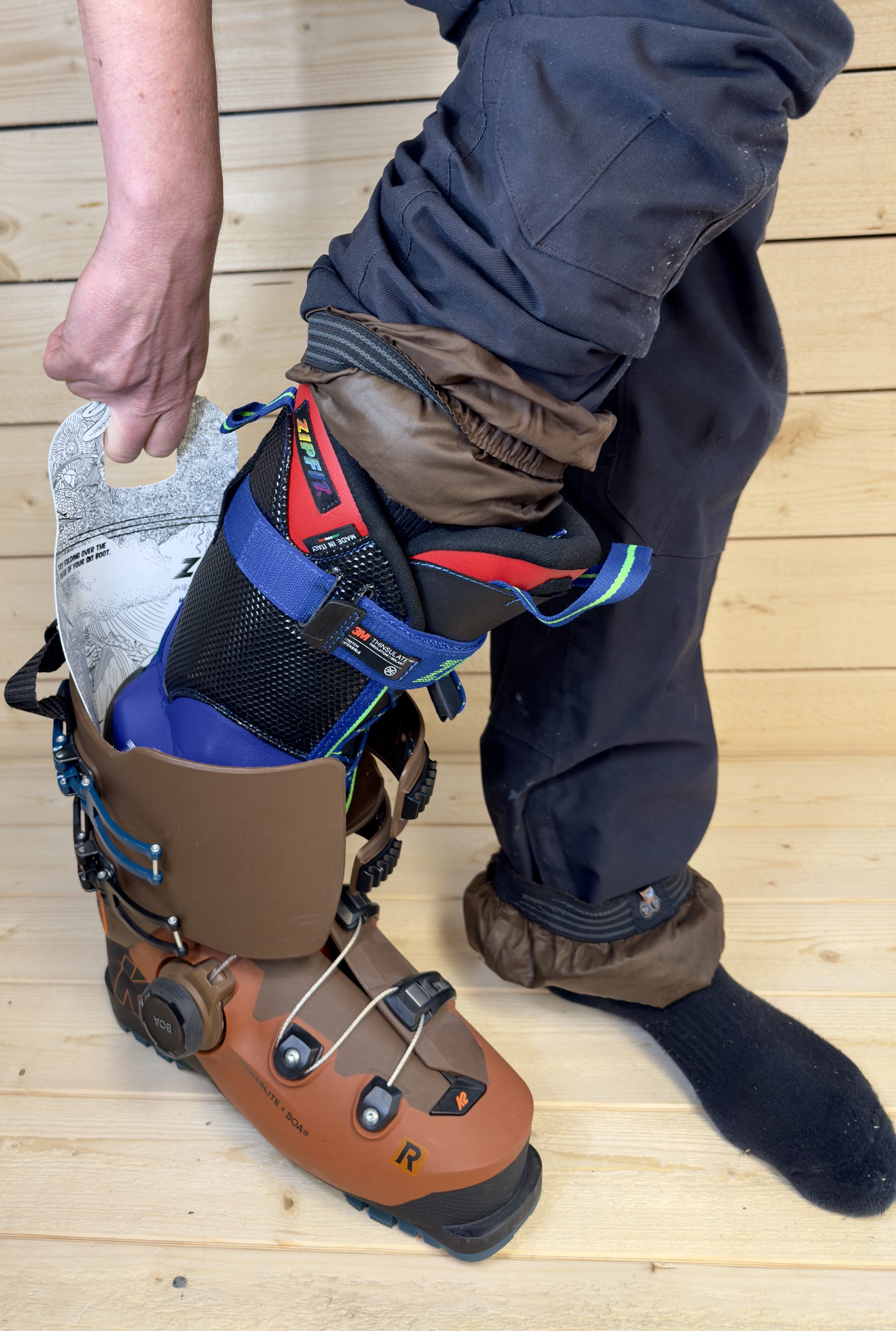 Boot Bib PRO in use — worldcupping